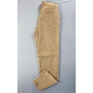 AG Relaxed Vintage Straight Italian Fabric Clove Trouser Chino Pants. Women's 28
